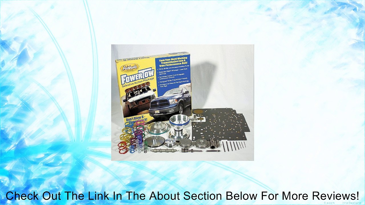 Fairbanks 4L60E Powertow Kit Review