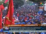Nicolás Maduro encabeza concentración estudiantil en Miraflores