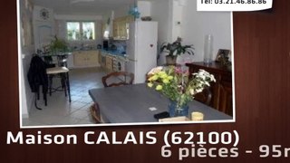 A vendre - maison - CALAIS (62100) - 6 pièces - 95m²