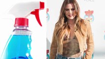 Khloe Kardashian Secret Diet Trick: Sprays Windex-Like Cleaner on Food