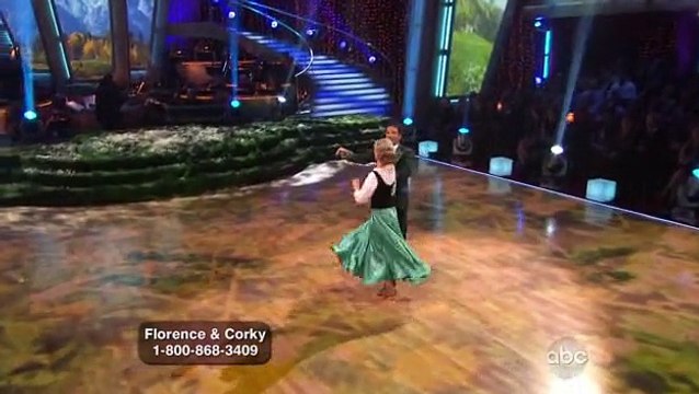 Florence Henderson & Corky Ballas - Waltz