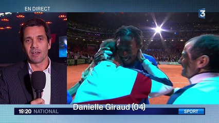 Finale de la Coupe Davis : exceptionnel Gaël Monfils !