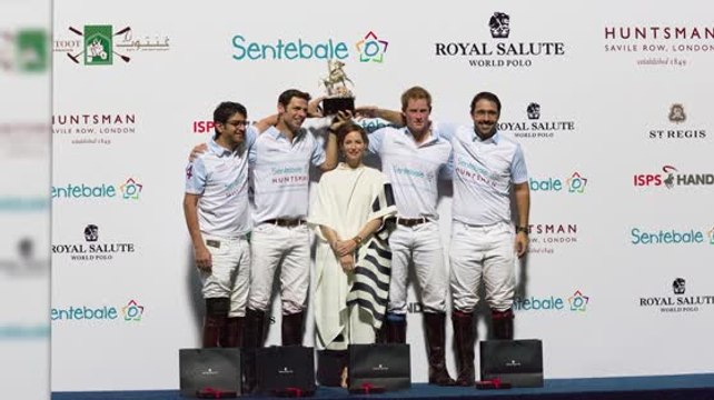 Prince Harry attends annual Sentebale Polo Cup in Abu Dhabi