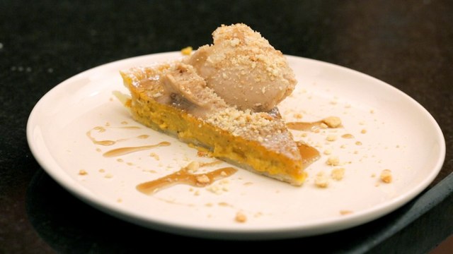 Marcus Samuelsson makes Garam Masala Pumpkin Tart