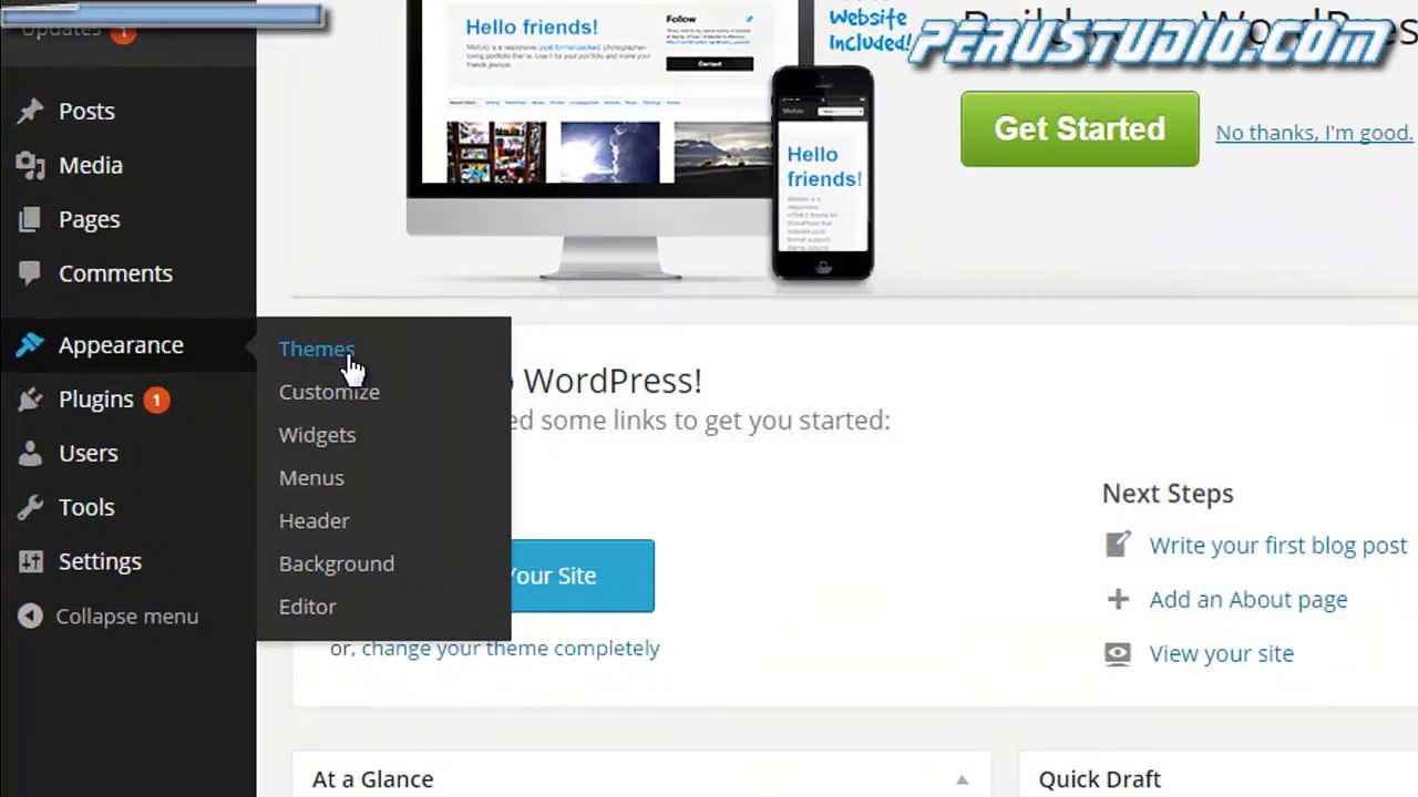 Como instalar una plantilla en WordPress