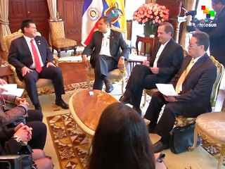 Paraguayan president visits Ecuador for the first time