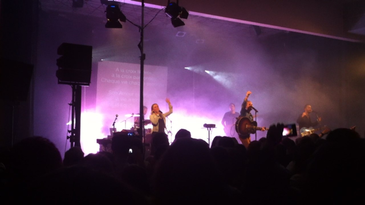L'ambiance au concert de Glorious