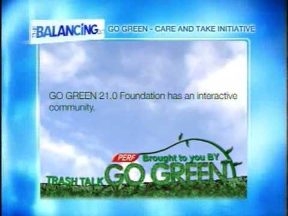 The Balancing Act Show 1107 - Perf Go Green Tip19