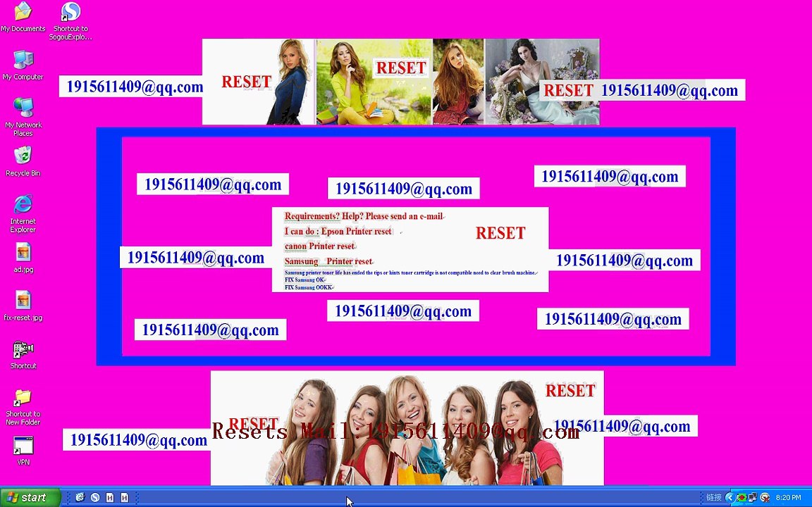 RESET EPSON Resets WF3520-2 Adjustment Program resetter