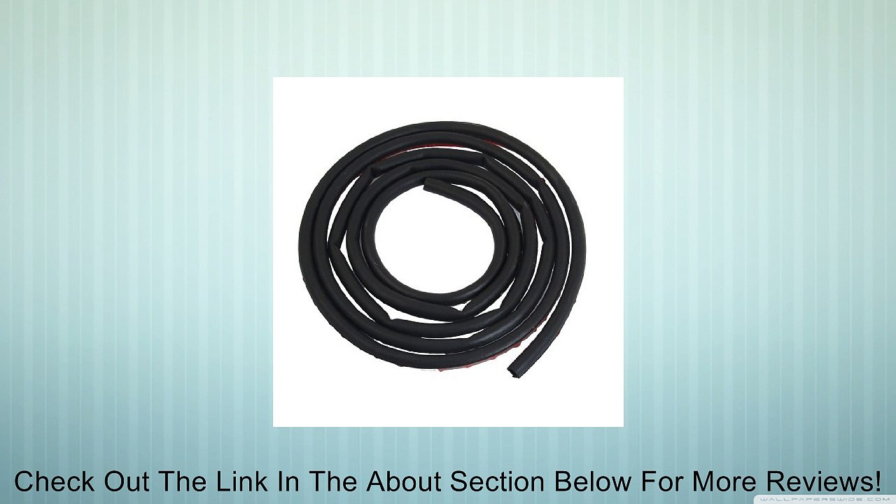Vehicle Window Rubber Hollow Air Sealed Seal Strip 3 Meters Review