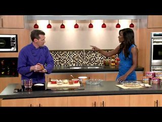 A fun thing to eat while you're relaxing at home watching a movie together!