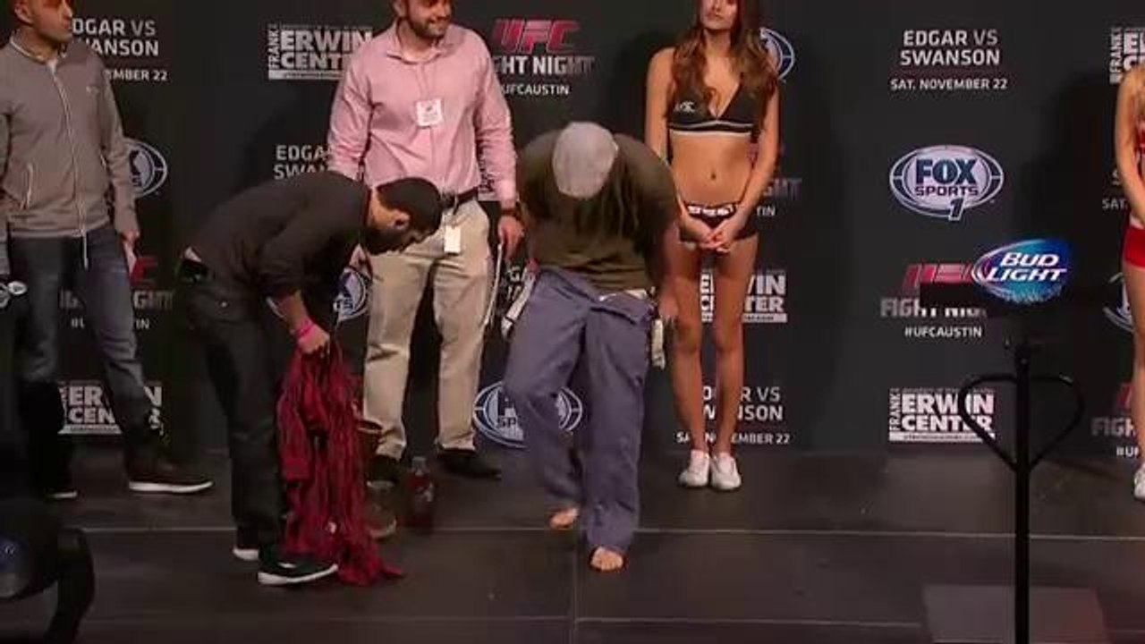 UFC Fight Night 57 weigh-ins