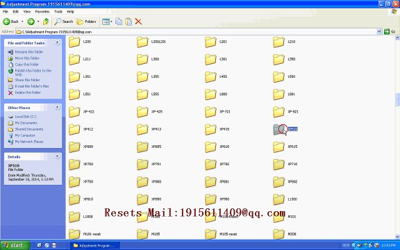 RESET EPSON Resets XP-510 Adjustment Program resetter