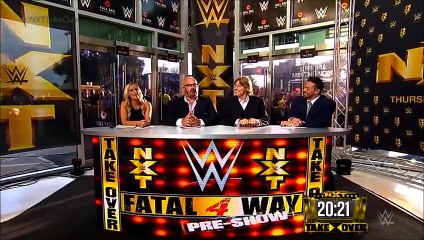 [2014-09-11] GM William Regal on the NXT TakeOver 2 Preshow