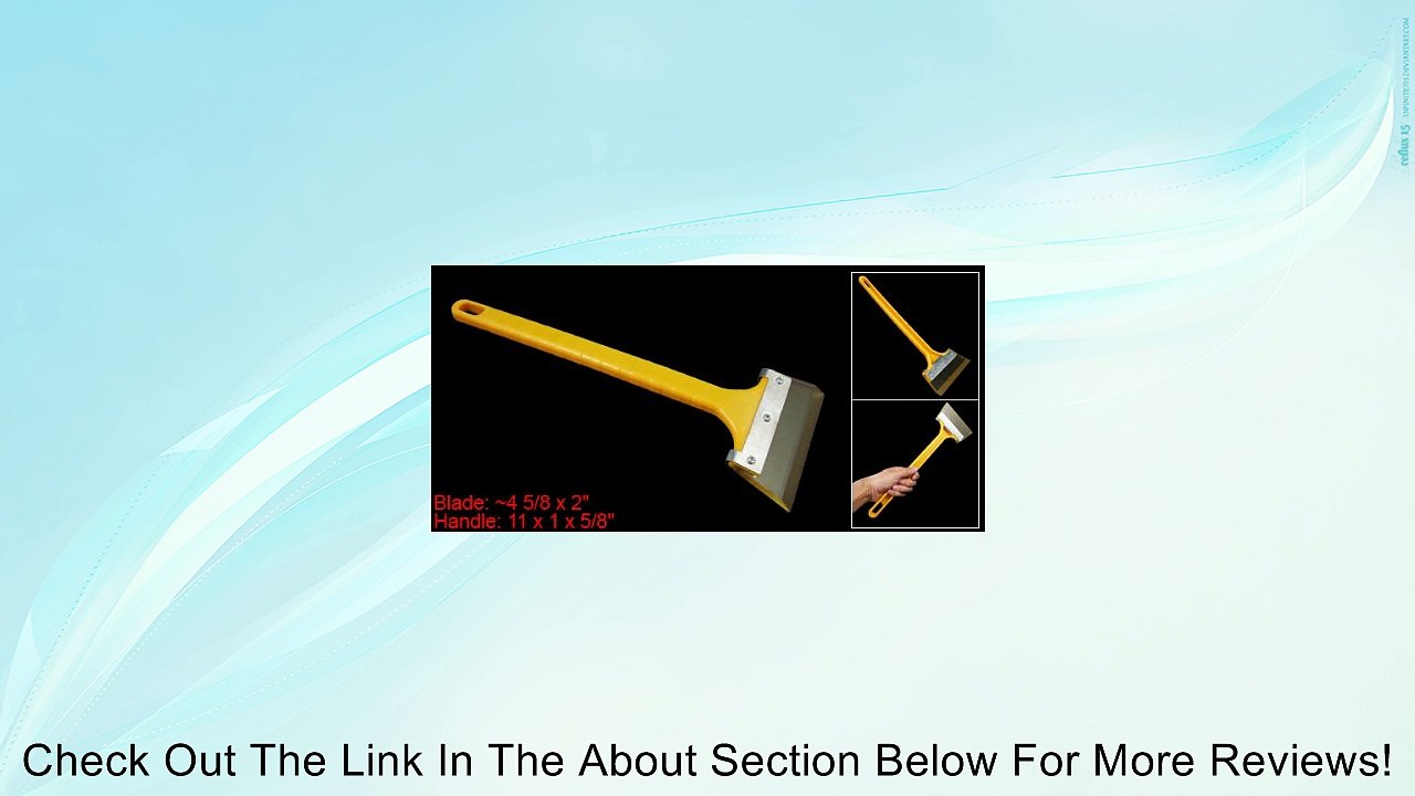 Car Windshield Yellow Handle Soft Blade Squeegee Wiper Review