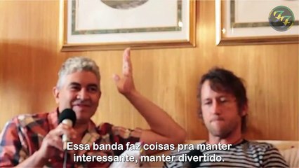 Chis e Pat falam sobre os shows em Londres (Gigwise 2014) Legendado