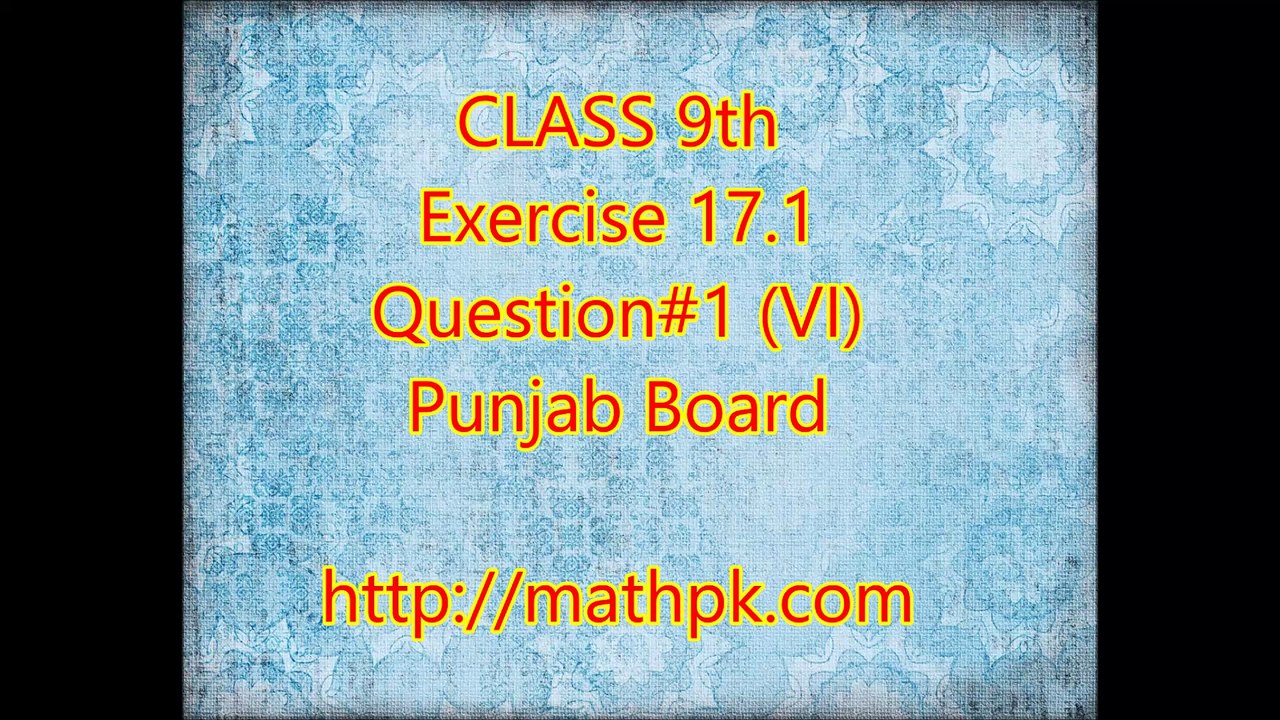 17.1-1-vi (P. Board-Class 09th)