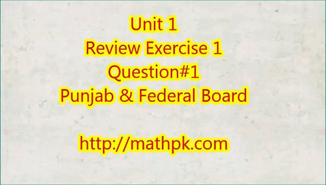 P_Math_Class 9_ Exr. Review 1_ Q.1
