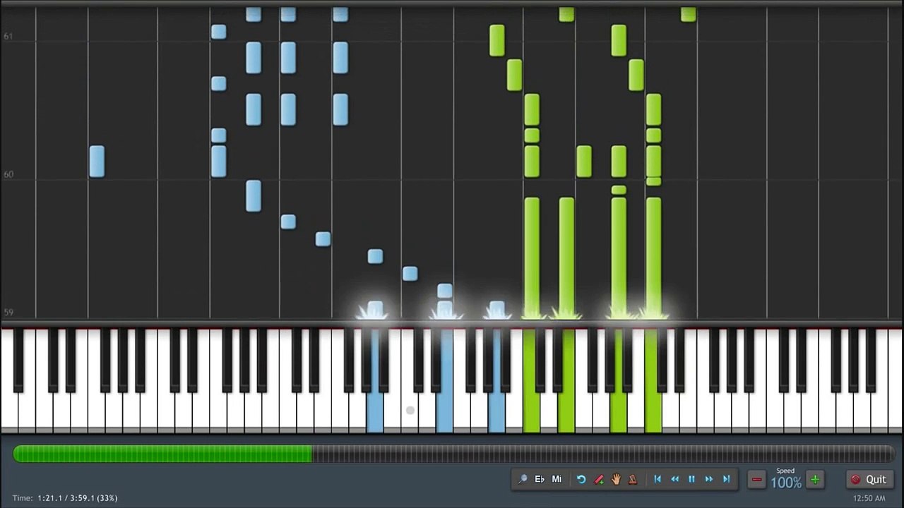 Sword Art Online 2 Op 1 - Ignite (Full) [Piano Synthesia +Sheet]