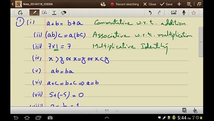 P-Math Class 9-Unit 2-Ex. 2.2-Q.1