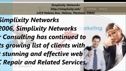 Simplixity Networks : Montana Web Design & Development