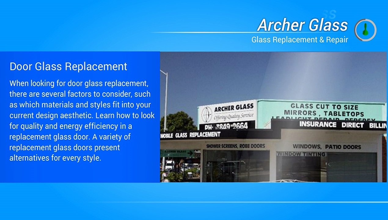 Do you want to Glass Door Replacement at your Home