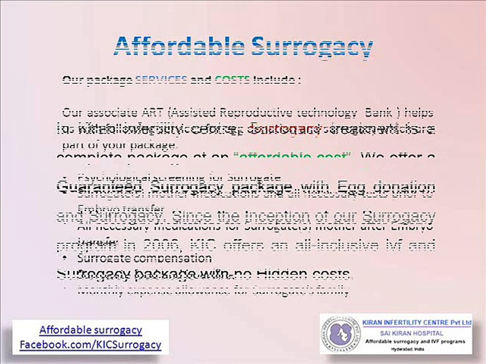 Affordable Surrogacy in India