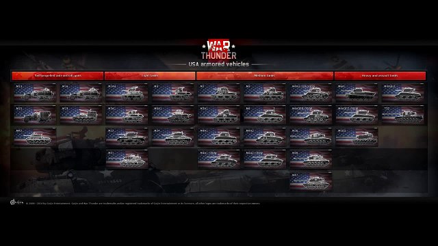 War Thunder - New American Tanks Coming in Patch 1.45! (American Tank Tech Tree Release!)