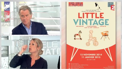 Du mobilier vintage pour enfants aux puces