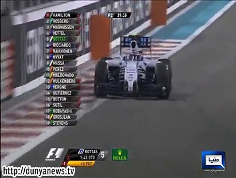 Dunya News - Lewis Hamilton enjoys perfect start in Friday practice for Abu Dhabi GP