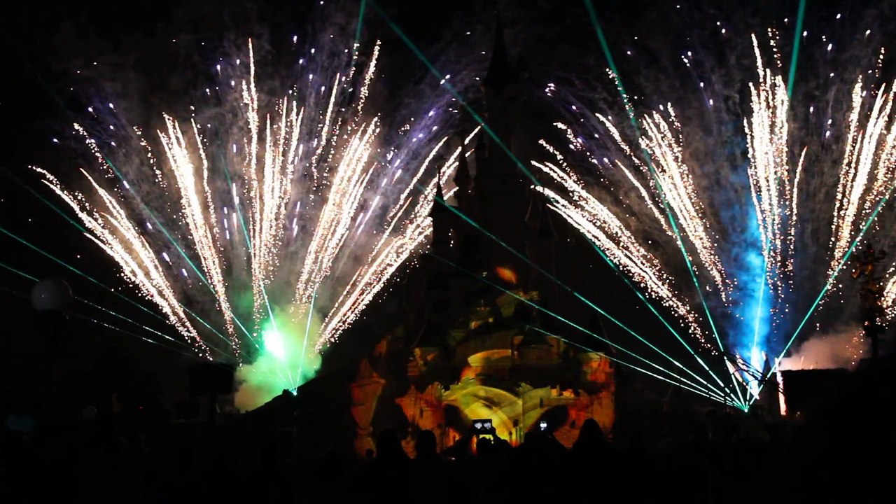 Spectacle nocturne Disneyland 2014
