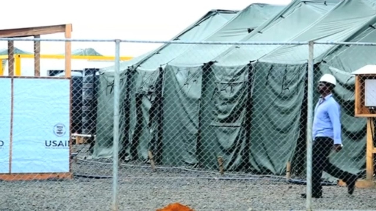 US army completes Ebola treatment unit
