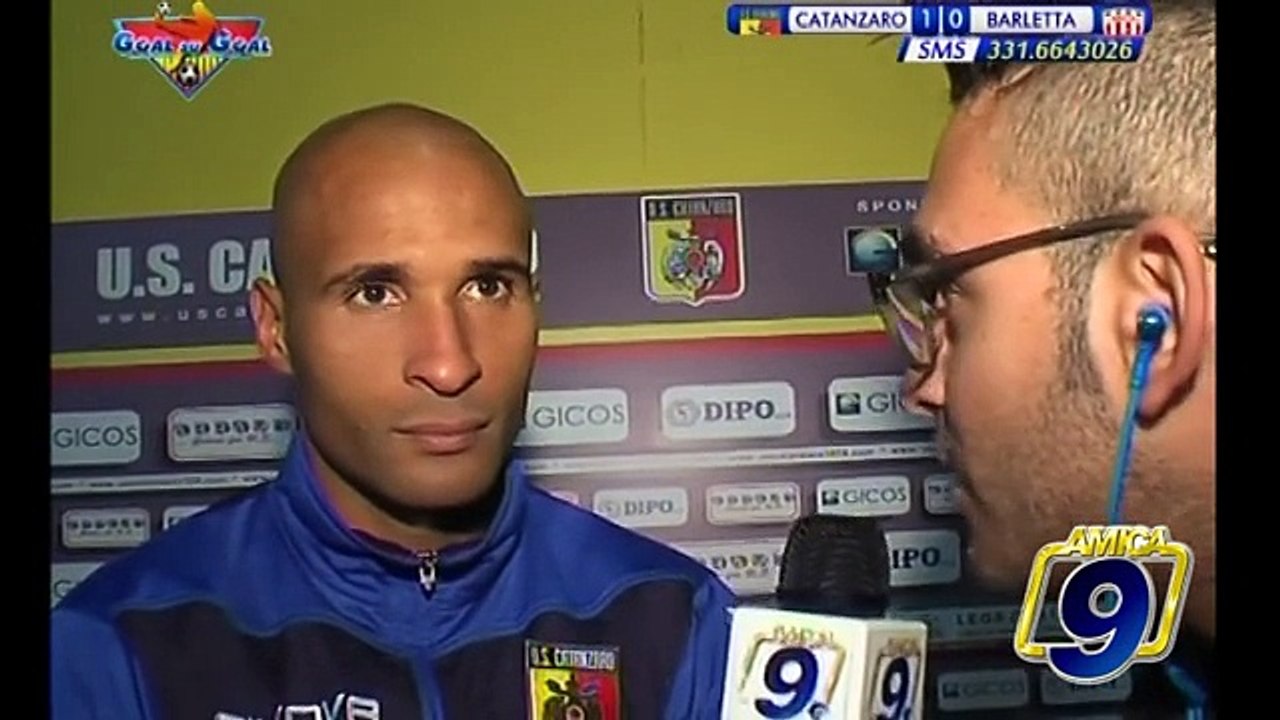Catanzaro - Barletta 1-0 | Post partita Diomansy Kamara Attaccante Catanzaro