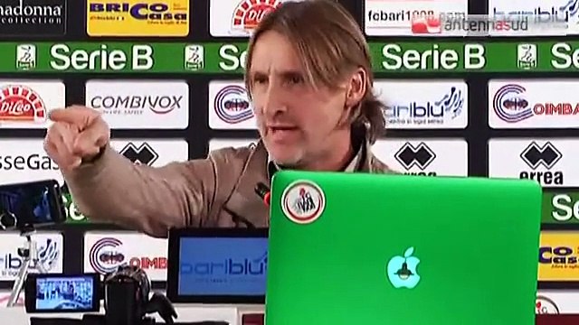 TG 21.11.14 Calcio, Davide Nicola in conferenza stampa pre partita Bari-Trapani