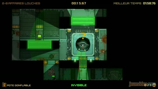Gaming live Stealth Inc 2 : A Game of Clones - Des lasers partout ! WiiU