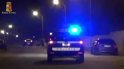 Ragusa - Arresti rapinatori polizia Comiso (21.11.14)