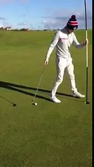 Crazy Putt 9th Hole Elie -You Gotta be kidding me !