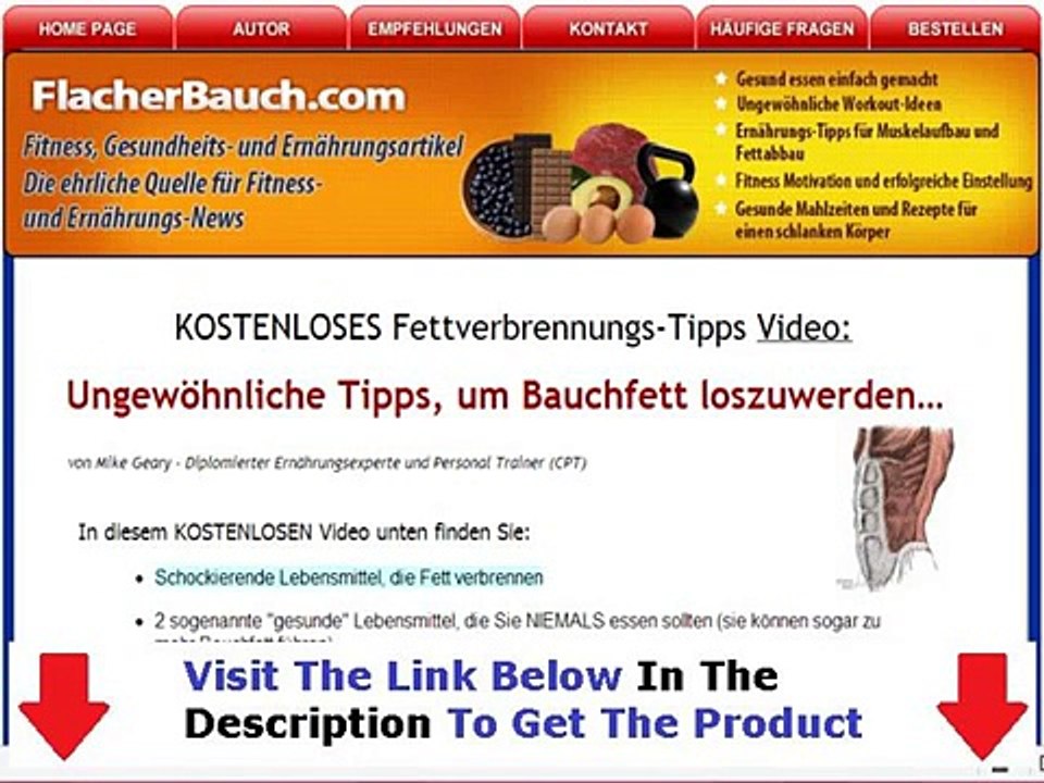Flacher Bauch Ohne Diät + DISCOUNT + BONUS