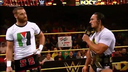 [2014-09-18] NXT - William Regal announces tag team action