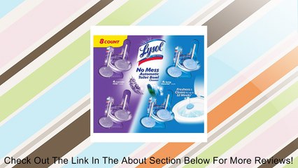 Lysol No Mess Toilet Bowl Cleaner, 8 ct. Review