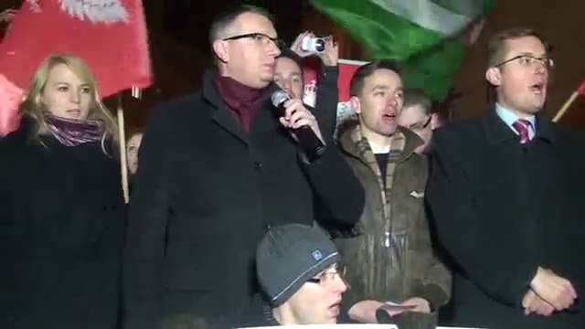 Przemysław Wipler - Protest przeciw manipulacjom wyborczym! (20.11.2014)