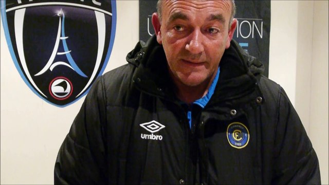 Réaction d'après match Paris FC - FC Chambly / Bruno Luzi