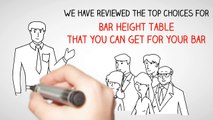 Top Choices Bar Height Table