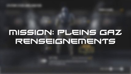 Intel Advanced Warfare - Mission 13 pleins gaz