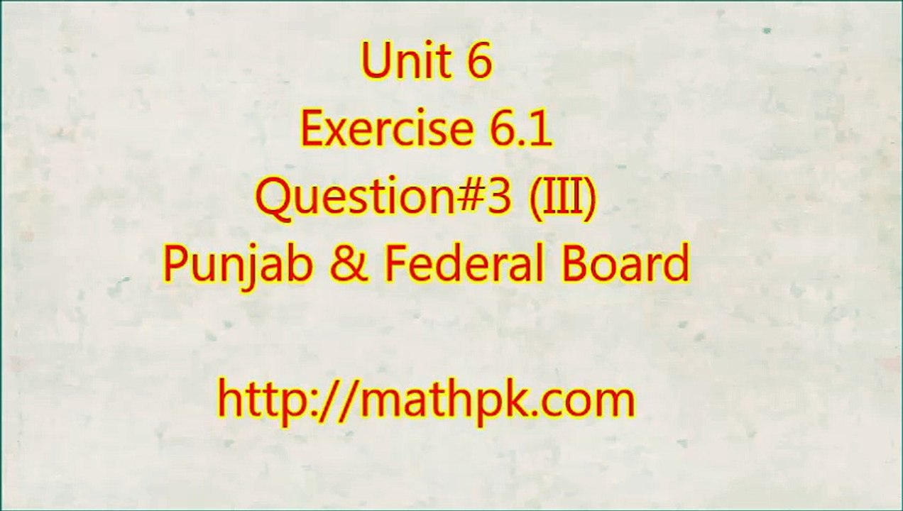 P-Math Class 9-Unit 6-Ex. 6.1-Q.3 (3)