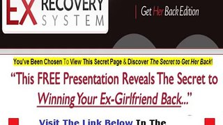 Ex Recovery System Review My Story Bonus + Discount