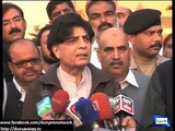 Dunya News - PTI can come to negotiation table if Nov 30 rally is peaceful: Ch Nisar