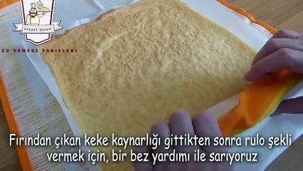 Muzlu Rulo Pasta Tarifi Malzemeleri ve Yapılışı