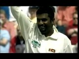 Muttiah Muralitharan  SPINS it SQUARE  what a bowler