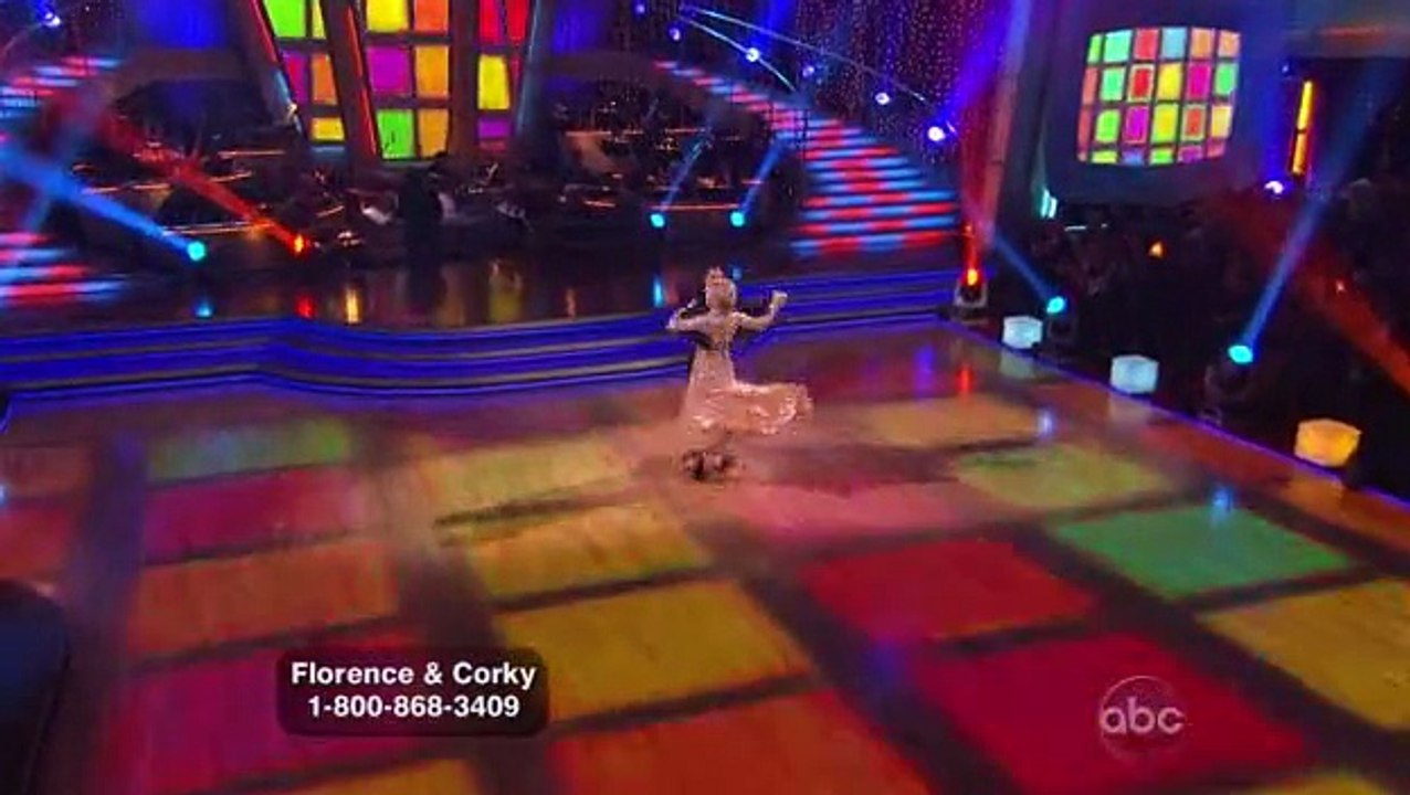 Florence Henderson & Corky Ballas - Tango